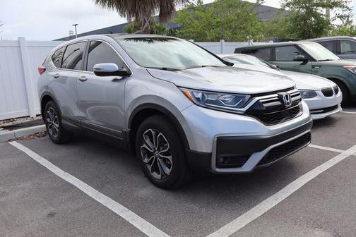 Silver 2022 Honda CR-V AWD EX-L