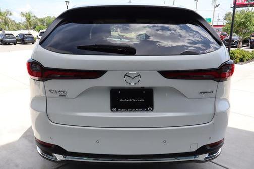 Rhodium White Premium 2024 Mazda CX-90 3.3 Turbo Premium