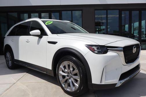 Rhodium White Premium 2024 Mazda CX-90 3.3 Turbo Premium