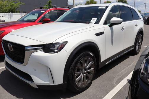 Rhodium White Premium 2024 Mazda CX-90 3.3 Turbo Premium