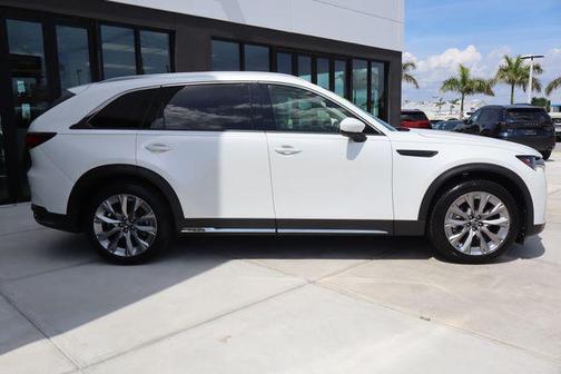 Rhodium White Premium 2024 Mazda CX-90 3.3 Turbo Premium