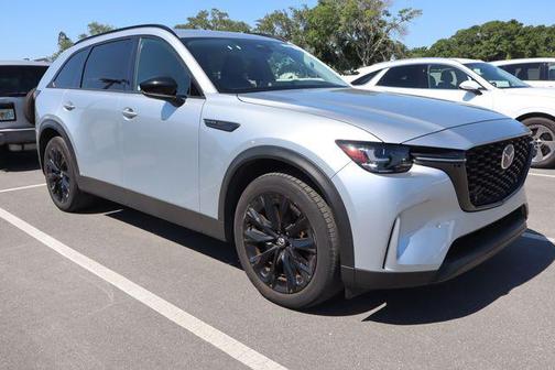 Sonic Silver 2025 Mazda CX-90 3.3 Turbo Premium Sport