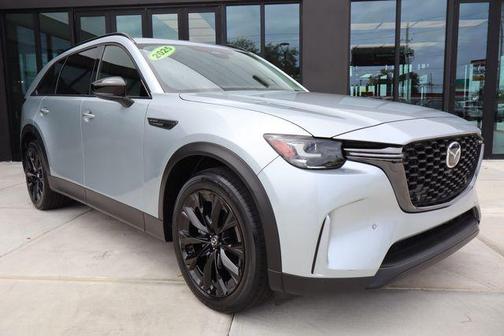 Sonic Silver 2025 Mazda CX-90 3.3 Turbo Premium Sport
