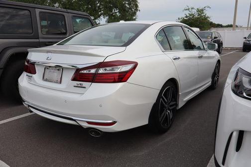 White Orchid Pearl 2016 Honda Accord Touring