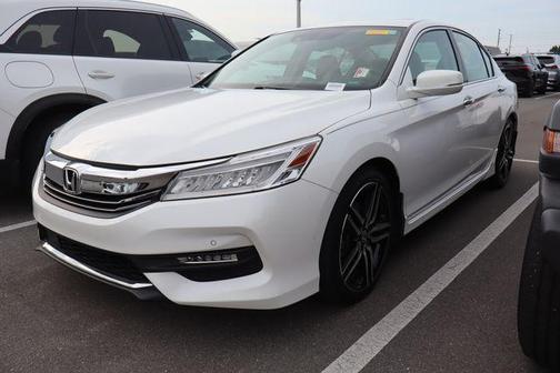White Orchid Pearl 2016 Honda Accord Touring