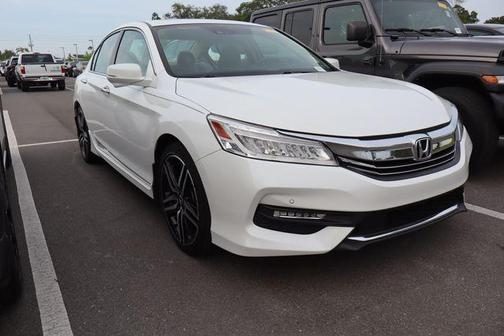 White Orchid Pearl 2016 Honda Accord Touring