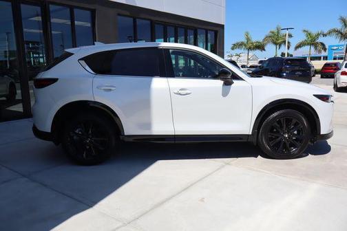 Rhodium White Metallic 2025 Mazda CX-5 2.5 Carbon Turbo