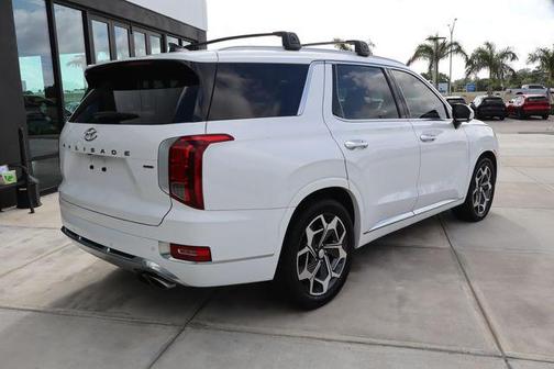 Hyper White 2021 Hyundai PALISADE Calligraphy