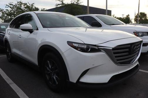 Snowflake White Pearl Mica 2021 Mazda CX-9 Touring