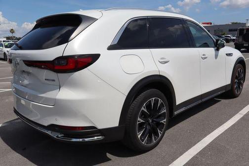 Rhodium White Premium 2024 Mazda CX-90 PHEV Premium