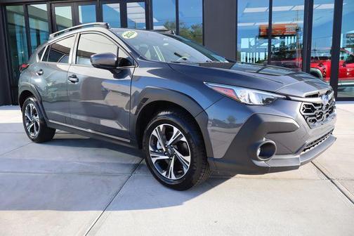 Gray Metallic 2024 Subaru Crosstrek Premium