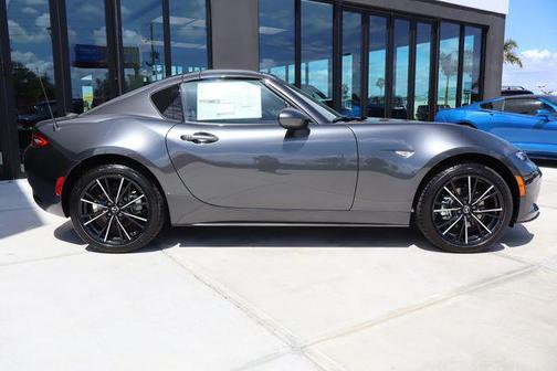 Machine Gray Metallic 2026 Mazda MX-5 Miata RF Grand Touring