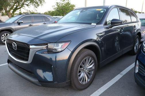 Deep Crystal Blue Mica 2024 Mazda CX-90 PHEV Preferred