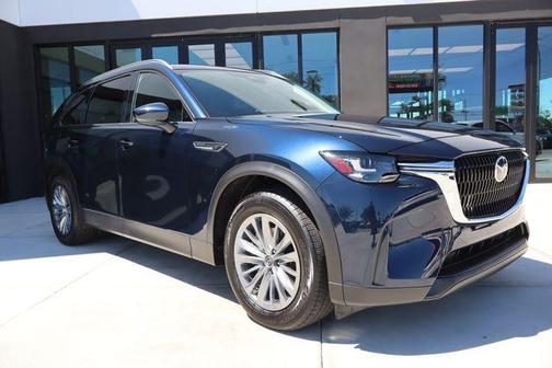 Deep Crystal Blue Mica 2024 Mazda CX-90 PHEV Preferred