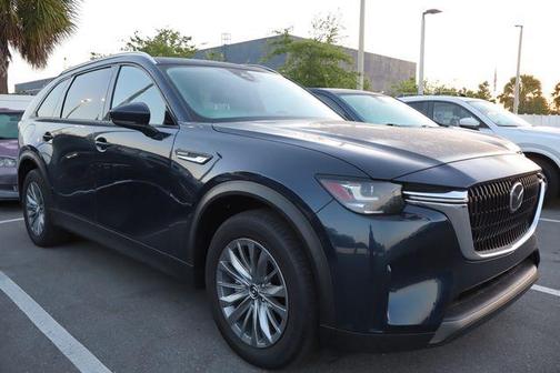 Deep Crystal Blue Mica 2024 Mazda CX-90 PHEV Preferred