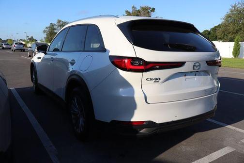 Rhodium White Premium 2024 Mazda CX-90 3.3 Turbo Preferred Plus
