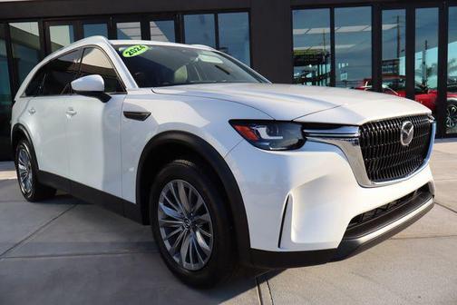 Rhodium White Premium 2024 Mazda CX-90 3.3 Turbo Preferred Plus