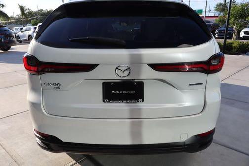 Rhodium White Premium 2024 Mazda CX-90 3.3 Turbo Preferred Plus