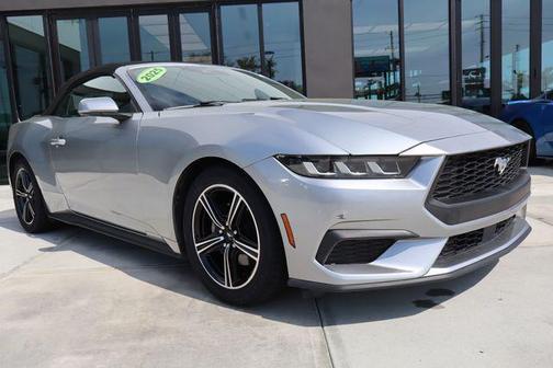 Silver Metallic 2025 Ford Mustang EcoBoost Premium