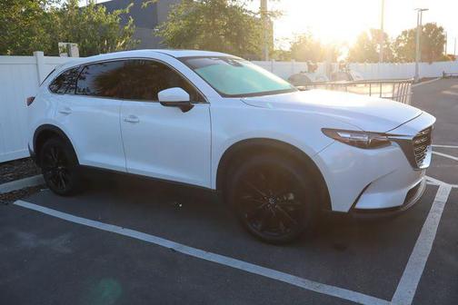 Snowflake White Pearl Mica 2023 Mazda CX-9 Touring Plus
