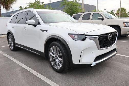 Rhodium White Premium 2024 Mazda CX-90 3.3 Turbo Premium Plus