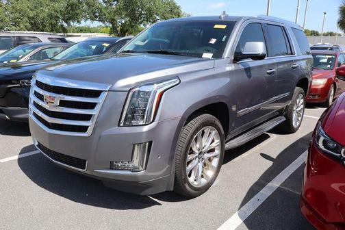 Satin Steel Metallic 2019 Cadillac Escalade Luxury