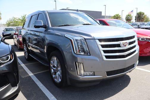 Satin Steel Metallic 2019 Cadillac Escalade Luxury