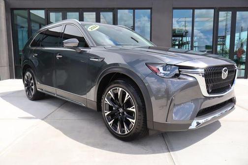 Machine Gray Metallic 2024 Mazda CX-90 PHEV Premium
