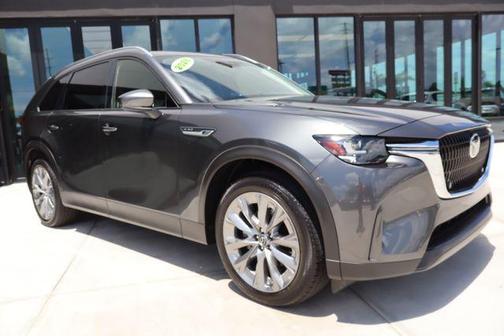 Machine Gray Metallic 2026 Mazda CX-90 3.3 Turbo Preferred