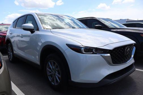 Rhodium White Metallic 2023 Mazda CX-5 2.5 S Preferred Package