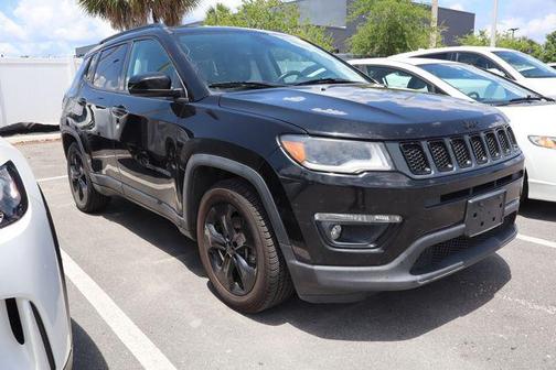 Diamond Black Crystal Pearlcoat 2020 Jeep Compass Latitude
