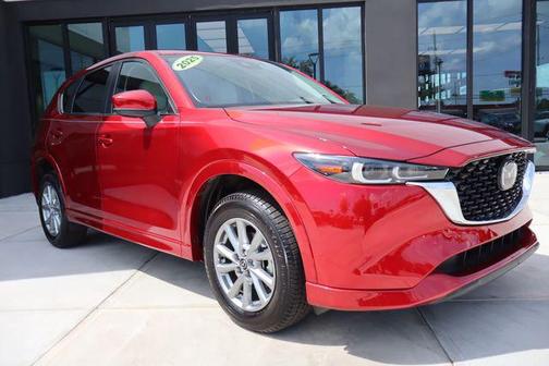 Soul Red Crystal Metallic 2025 Mazda CX-5 2.5 S Preferred Package