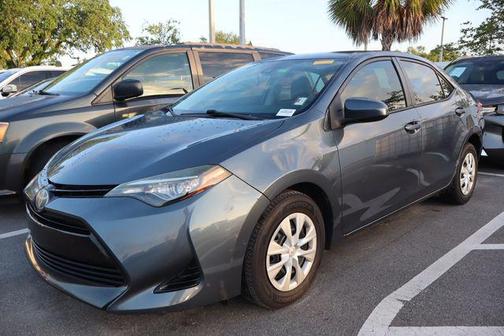 Slate Metallic 2017 Toyota Corolla XSE