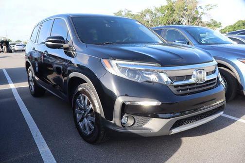 Crystal Black Pearl 2021 Honda Pilot 2WD EX-L