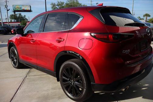 Soul Red Crystal Metallic 2025 Mazda CX-5 2.5 Turbo Premium