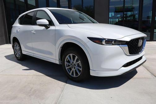 Rhodium White Metallic 2025 Mazda CX-5 2.5 S Preferred Package