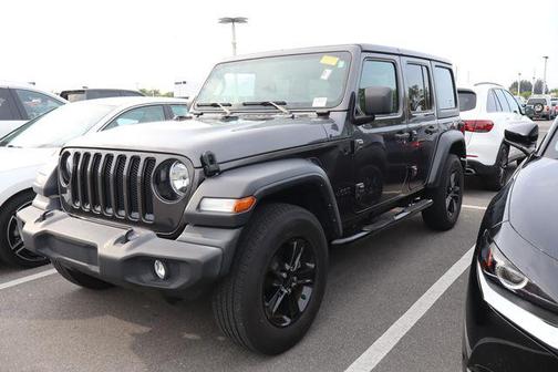 Granite Crystal Metallic Clearcoat 2022 Jeep Wrangler Unlimited Sport Altitude
