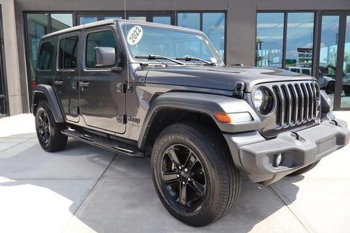 Granite Crystal Metallic Clearcoat 2022 Jeep Wrangler Unlimited Sport Altitude
