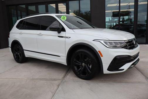 Opal White 2023 Volkswagen Tiguan 2.0T SE R-Line Black 4MOTION