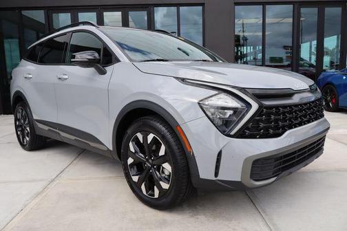 Wolf Gray 2023 Kia Sportage X-Line