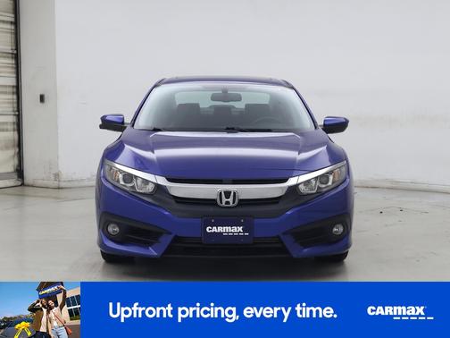 Blue 2017 Honda Civic EX-L
