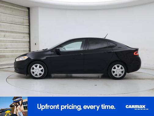 Black 2015 Dodge Dart SE