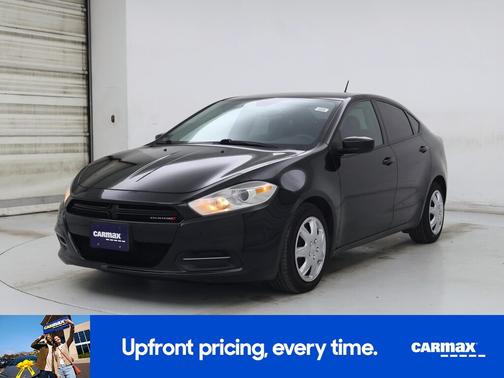Black 2015 Dodge Dart SE