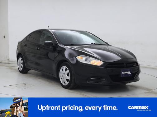 Black 2015 Dodge Dart SE