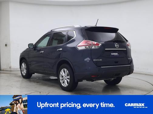 Blue 2015 Nissan Rogue SV