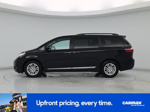 Black 2017 Toyota Sienna XLE Premium
