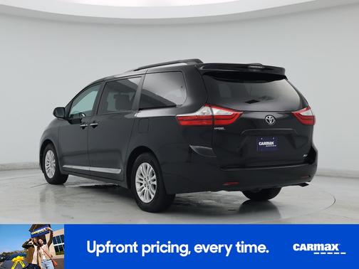 Black 2017 Toyota Sienna XLE Premium