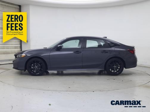 Gray 2026 Honda Civic Hybrid Sport
