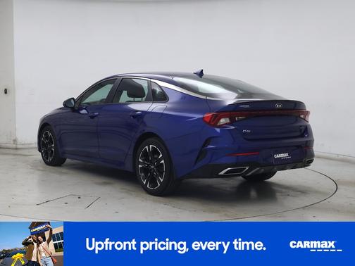 Blue 2021 Kia K5 GT-Line