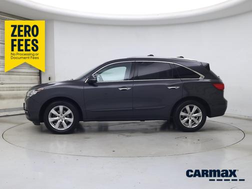 Gray 2016 Acura MDX Advance
